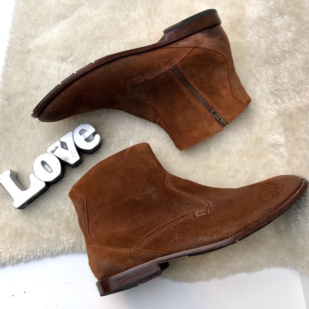 *🎉 HP 🎉Timberland | NWOB Rare Limited Collection Distressed Suede Ankle Boots 13 - Picture 6 of 12